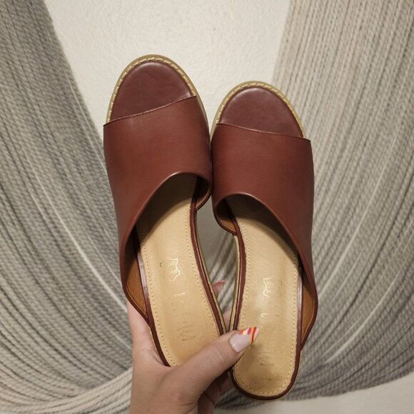 MiiM Brick Up Your Feet Heel Sz 8.5 - Picture 6 of 7